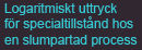 Logaritmiskt uttryck